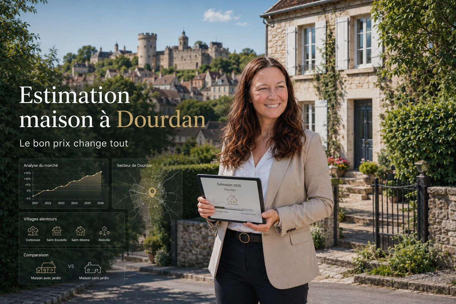 Estimation de maison à Dourdan en 2026