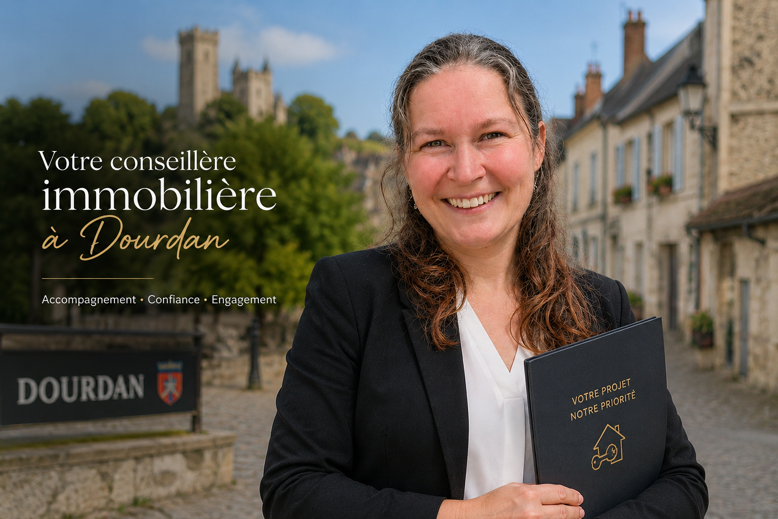 Maureen Debit, conseillere immobiliere a Dourdan
